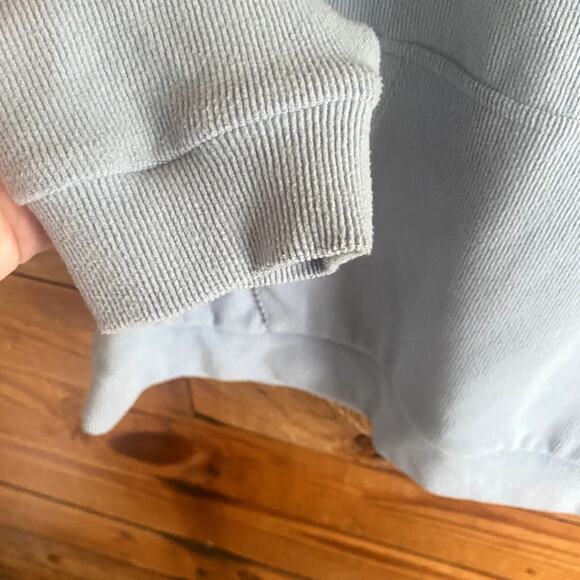 Marc New York Ladies' Ribbed Quarter Zip Blue size Medium - Picture 3 of 6